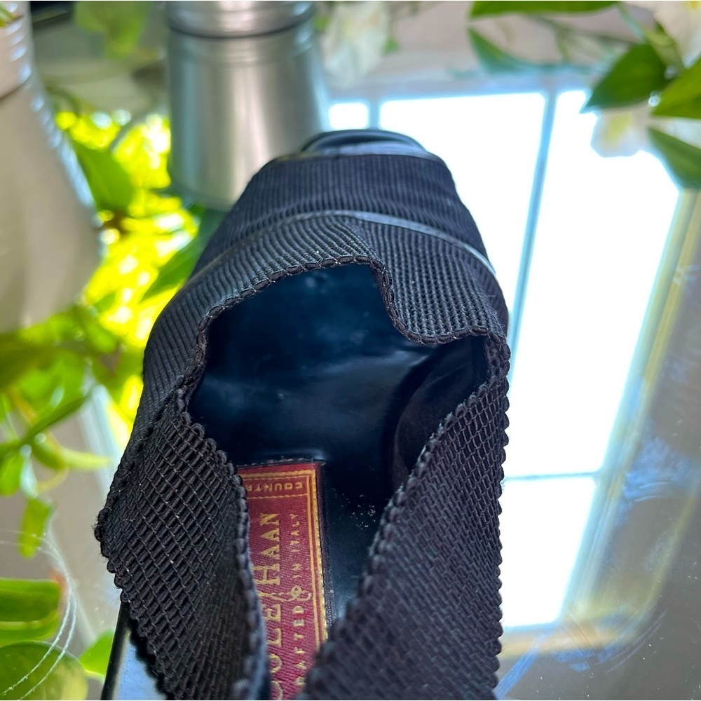 Cole Haan Mesh Sandals Black Flats Size: 8.5 - Picture 8 of 9